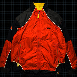Nike ACG Bright Orange Packable Track Jacket - Medium / Large