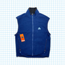 Load image into Gallery viewer, Vintage Nike ACG Royal Blue Fleece Vest - Extra Large