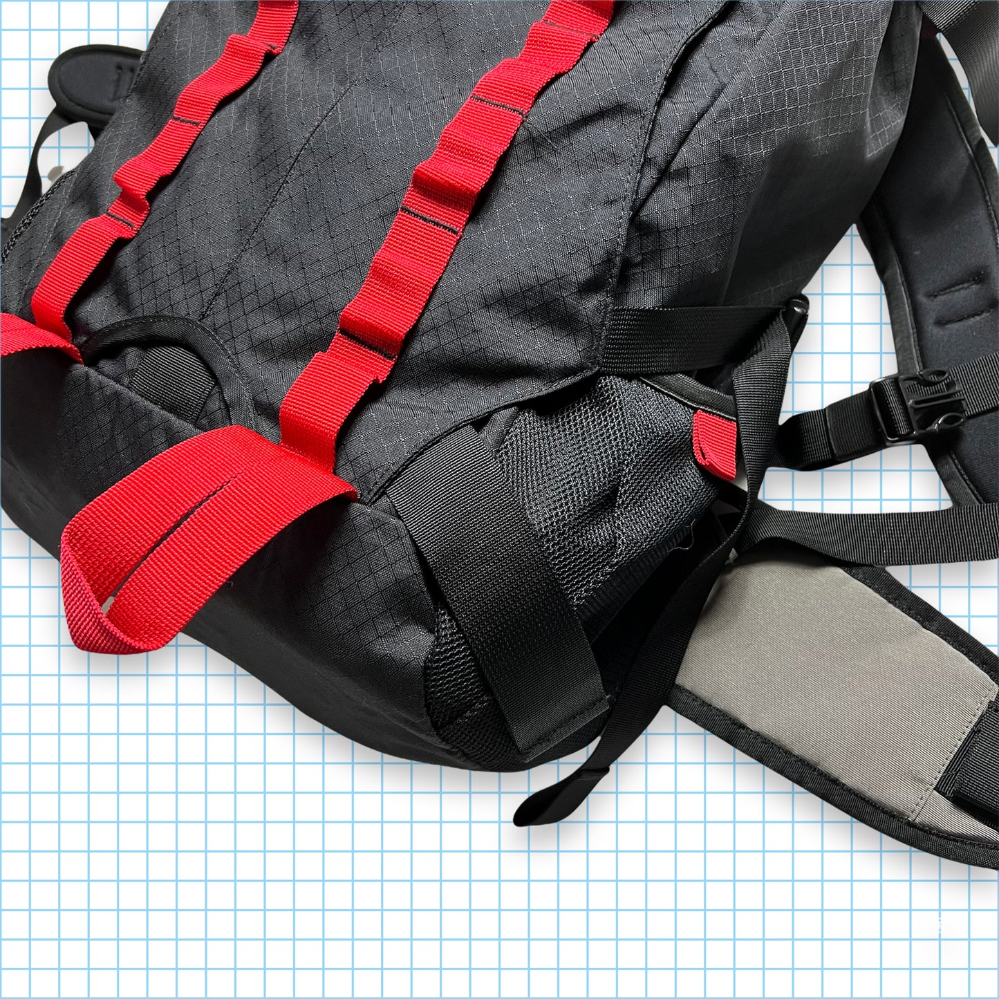 Nike ACG 2001 Red/Grey/Black Hiking Back Pack