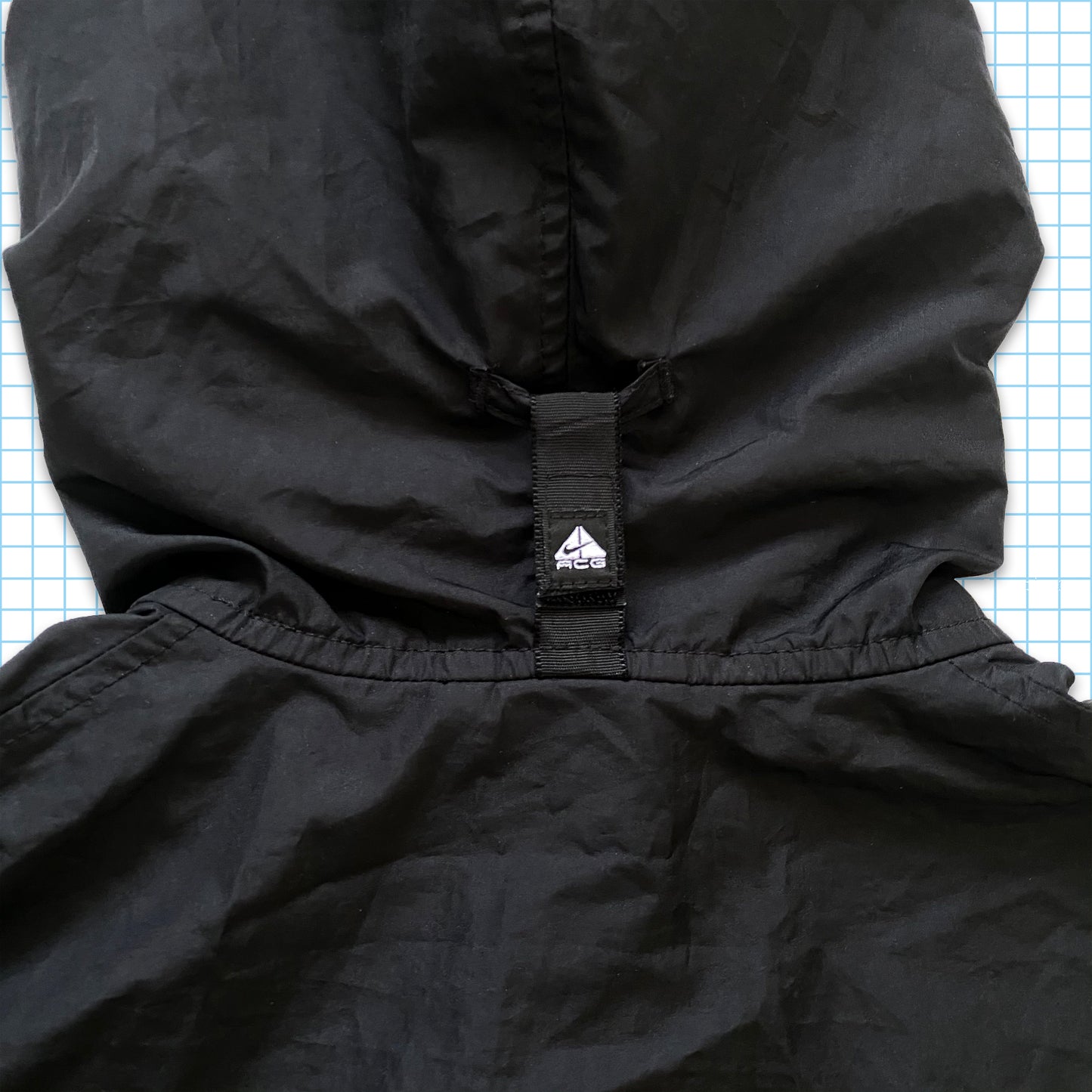 vintage Nike ACG Nylon Extérieur Shell Demi-Zip - Moyen