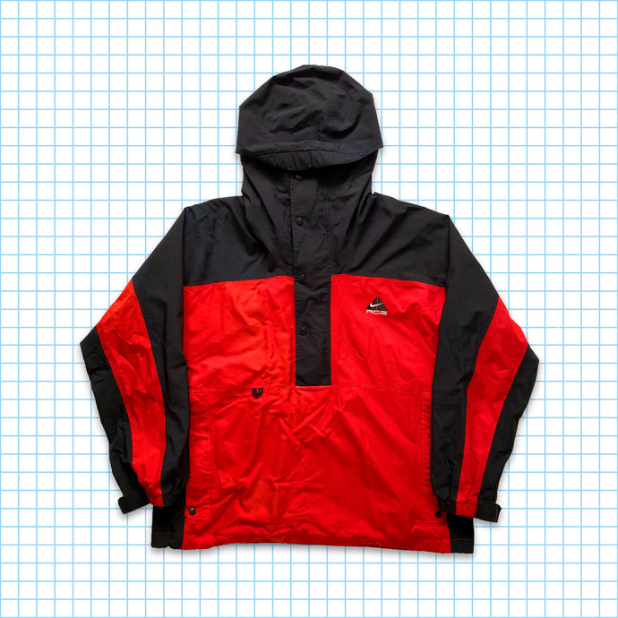 vintage Nike ACG Nylon Extérieur Shell Demi-Zip - Grand