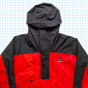 vintage Nike ACG Nylon Extérieur Shell Demi-Zip - Grand