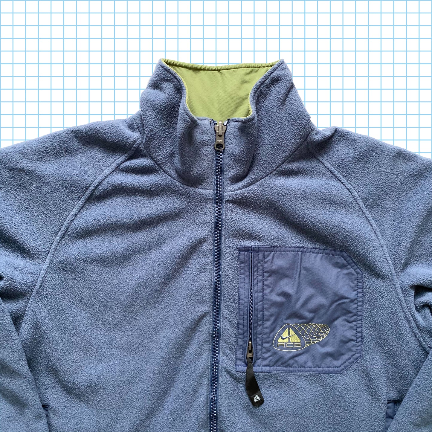 vintage Nike ACG Réversible Nylon/Fleece - Moyen