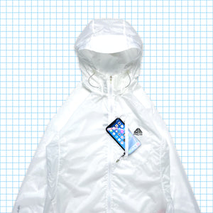 Nike ACG White Semi Transparent MP3 Ripstop Jacket - Small