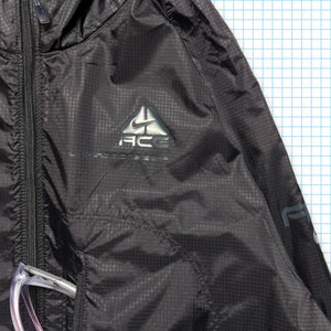 Nike ACG Black Semi Transparent Ripstop Jacket - Small