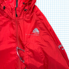 Charger l&#39;image dans la galerie, Veste Nike ACG rouge semi-transparente Ripstop - Extra Large