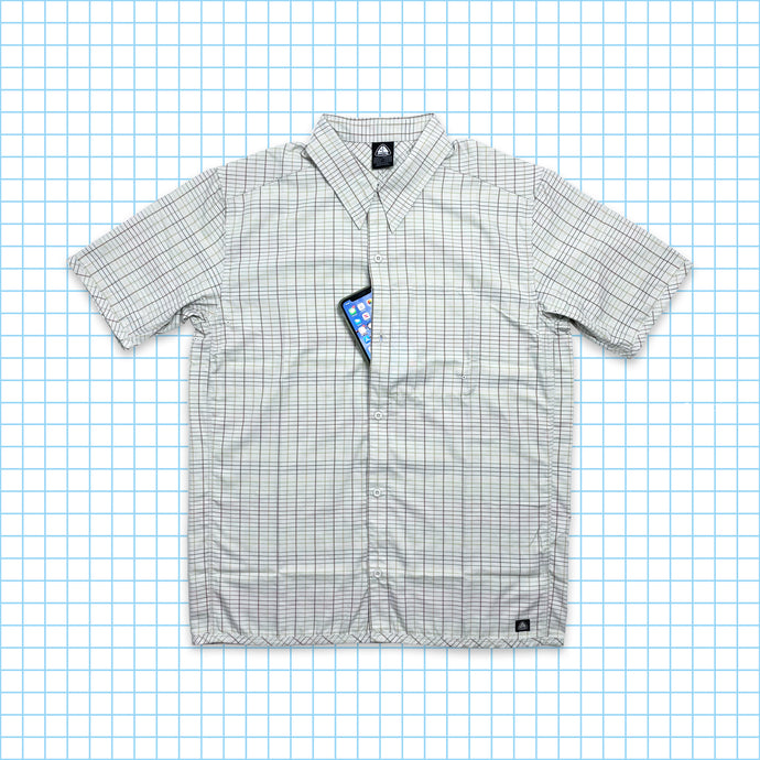 Nike ACG Check Short Sleeve Shirt Summer 04' - Large / Extra Large