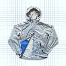 Load image into Gallery viewer, Vintage Nike ACG Silver/Blue Rip Stop Outer Shell - Medium