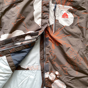 Vintage Nike ACG Abstract Outline Heavy Padded Jacket - Extra Large