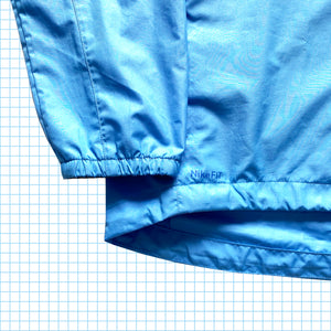 Vintage Nike ACG Aqua Blue Shell Jacket - Medium / Large