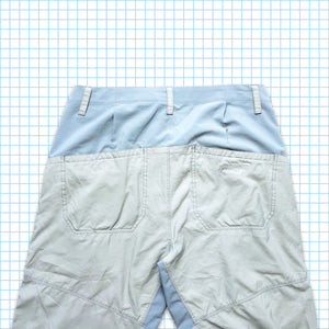 vintage Nike ACG Bébé Bleu/Blanc Tactique Pantalon - 32 » Taille