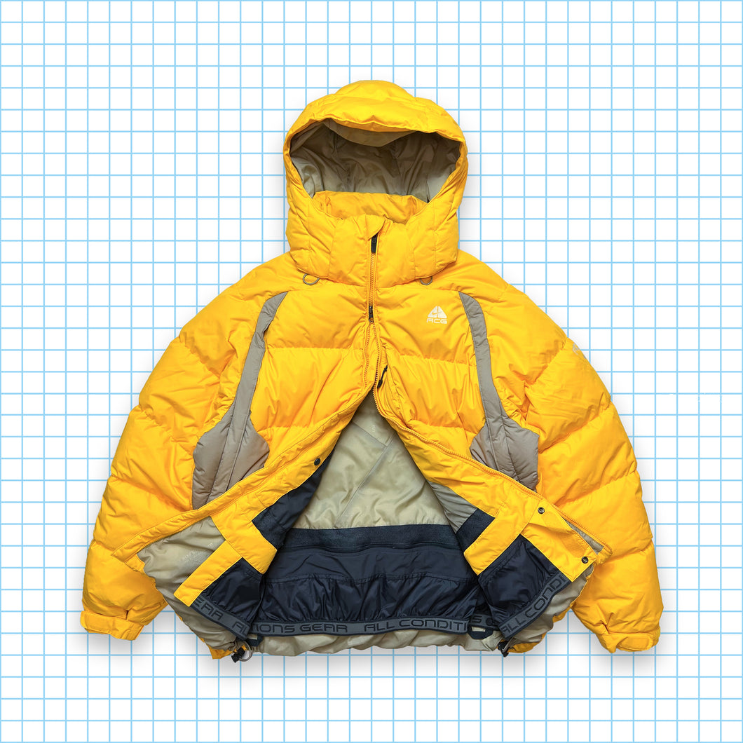 Nike ACG 550 Down Veste matelassée jaune vif Holiday 06' - Large / Extra Large