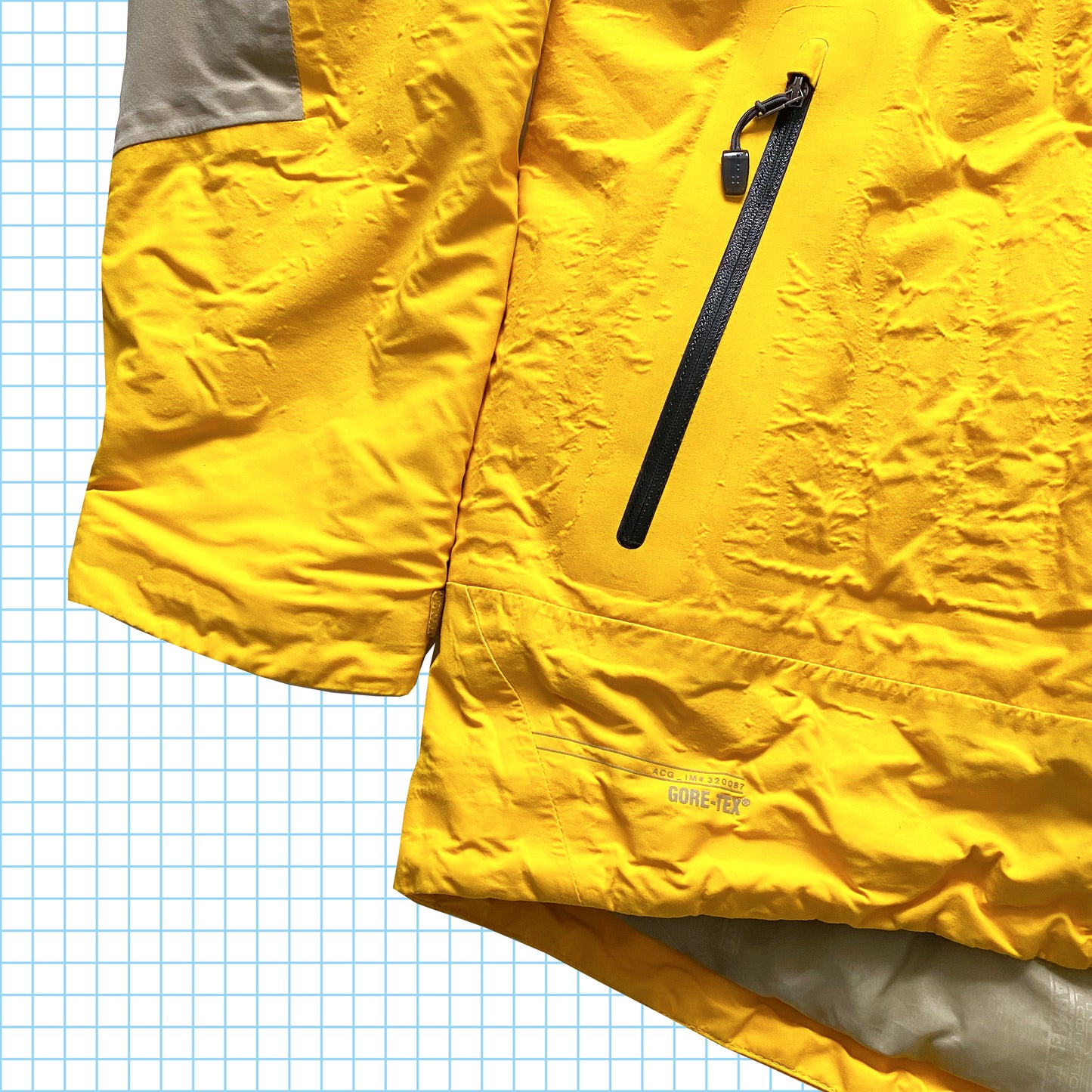 Veste gonflable Nike ACG jaune Gore-Tex - Grand / Extra Large