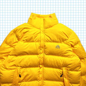 vintage Nike ACG Jaune Puffer - Grand / Extra Large