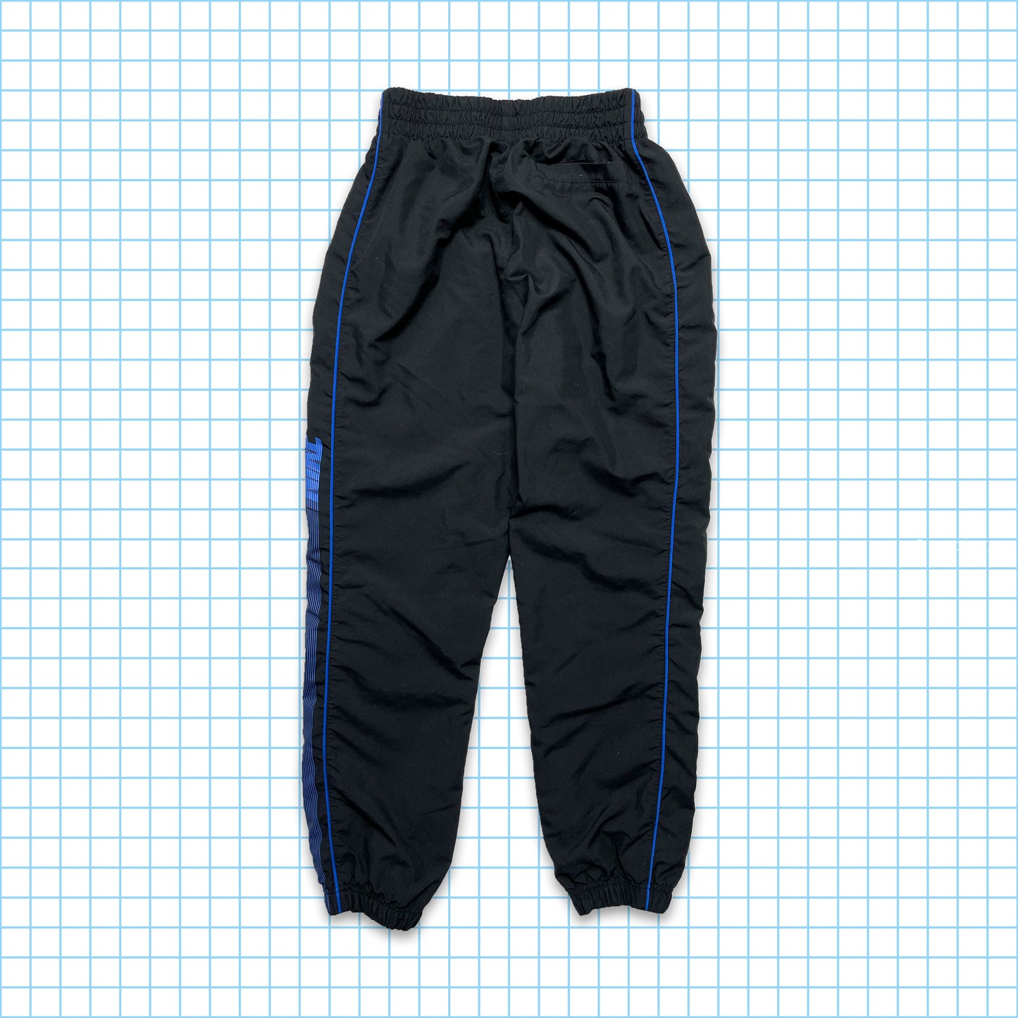 Vintage Nike Royal Blue Track Pants - Medium