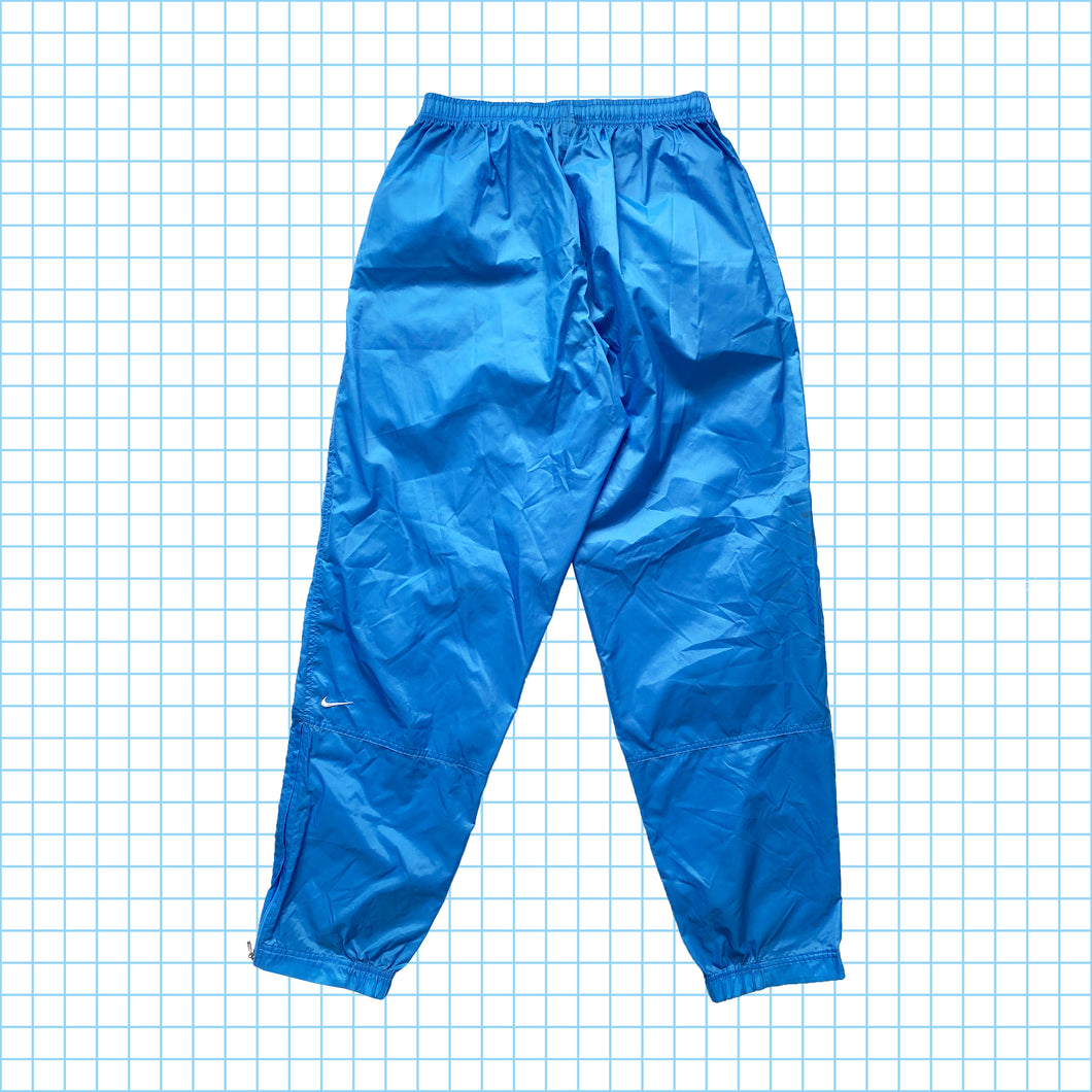 Vintage 90’s Sky Blue Nike Track Pants - Large