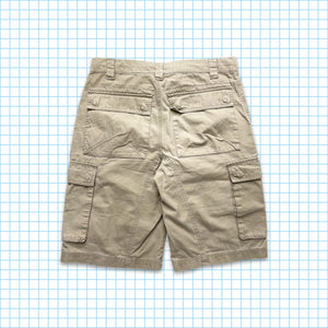 Vintage Nike Beige Cargo Shorts - 32/34" Waist