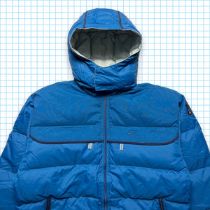 Vintage Nike Royal Blue Puffer Jacket AW99' - Small