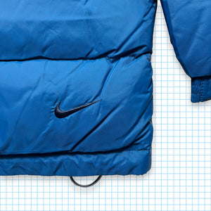 Vintage Nike Royal Blue Puffer Jacket AW99' - Small