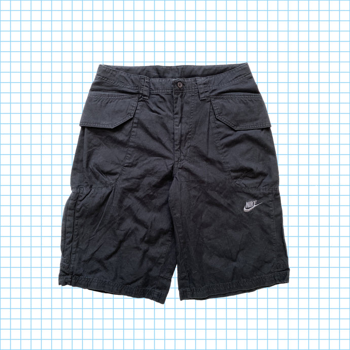 vintage Nike Vertical Zip Pocket Cargo Shorts - Petit