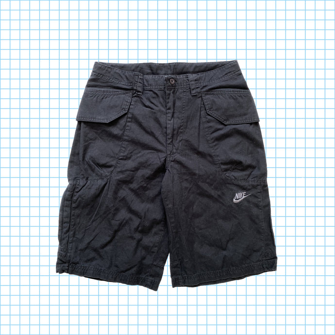 Vintage Nike Vertical Zip Pocket Cargo Shorts - Small