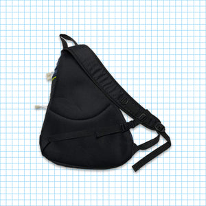 Vintage Nike Technical Black/Navy/Volt Tri-Harness Bag