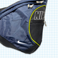 Load image into Gallery viewer, Vintage Nike Technical Black/Navy/Volt Tri-Harness Bag
