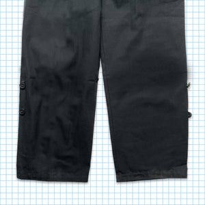 Vintage Nike Tonal Black Technical Pant - 32" / 34" Waist