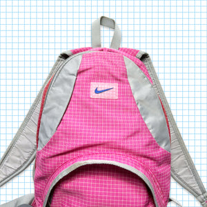 Nike Bright Pink Grid Back Pack