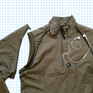 vintage Nike 2in1 Convertible MP3 Jacket - Moyen