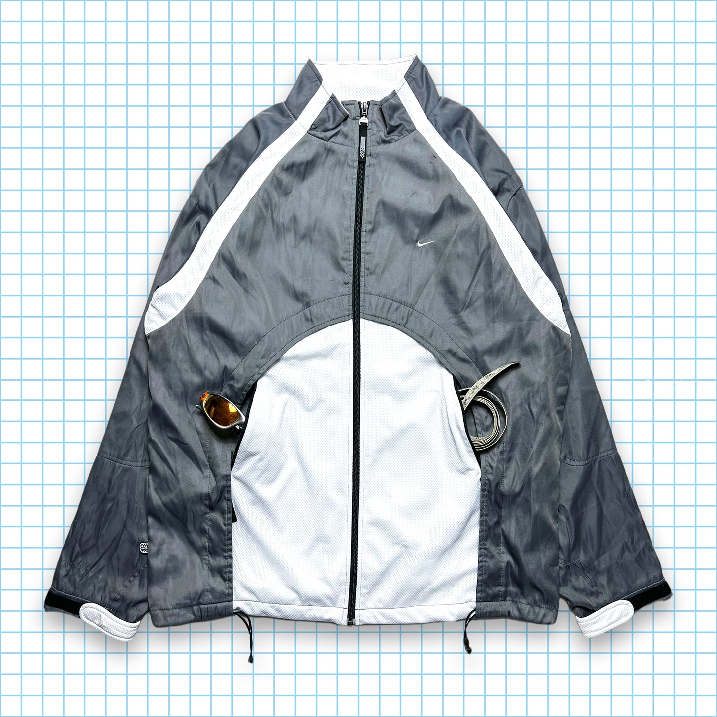 Vintage Nike Uptempo Ventilated Jacket - Extra Large / Extra Extra Large