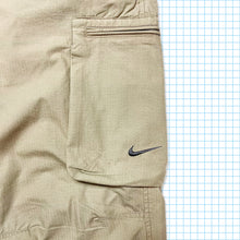 Load image into Gallery viewer, Vintage Nike Beige Rip Stop Heavy Cotton Cargos - 30&quot; Waist