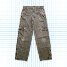 Load image into Gallery viewer, Vintage Nike Washed Khaki/Grey Cargos - Medium