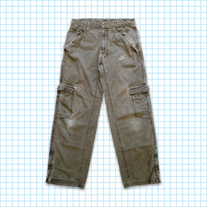 vintage Nike Washed Kaki/Gris Cargos - Moyen