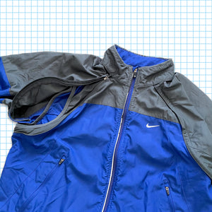 veste technique à panneaux vintage Nike 2in1 - Grande