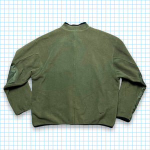Vintage Nike Forest Green Quarter Zip Fleece - Large / Extra Large