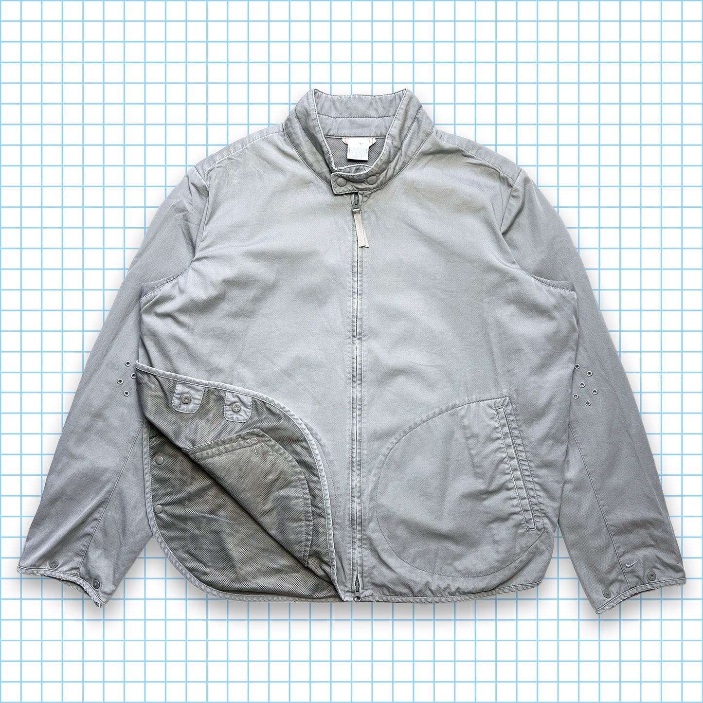 Veste Nike Technical Grey Chore Automne 2002 - Extra Large