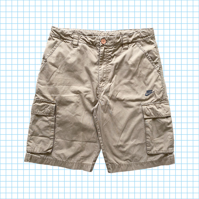 vintage Nike Beige Cargo Shorts - Taille 32/34 »