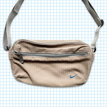Load image into Gallery viewer, Vintage Nike Beige Grid Side Bag