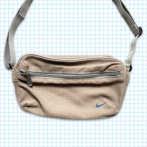 Vintage Nike Beige Grid Side Bag