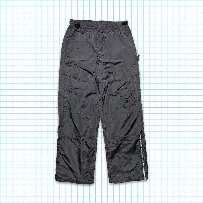 vintage Nike Front Tri-Pocket Nylon Shimmer Cargos - Taille 34 » / 36 »