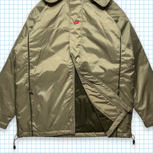 Load image into Gallery viewer, Vintage Nike Centre Swoosh Khaki Shimmer Parka Jacket - Large / Extra Large