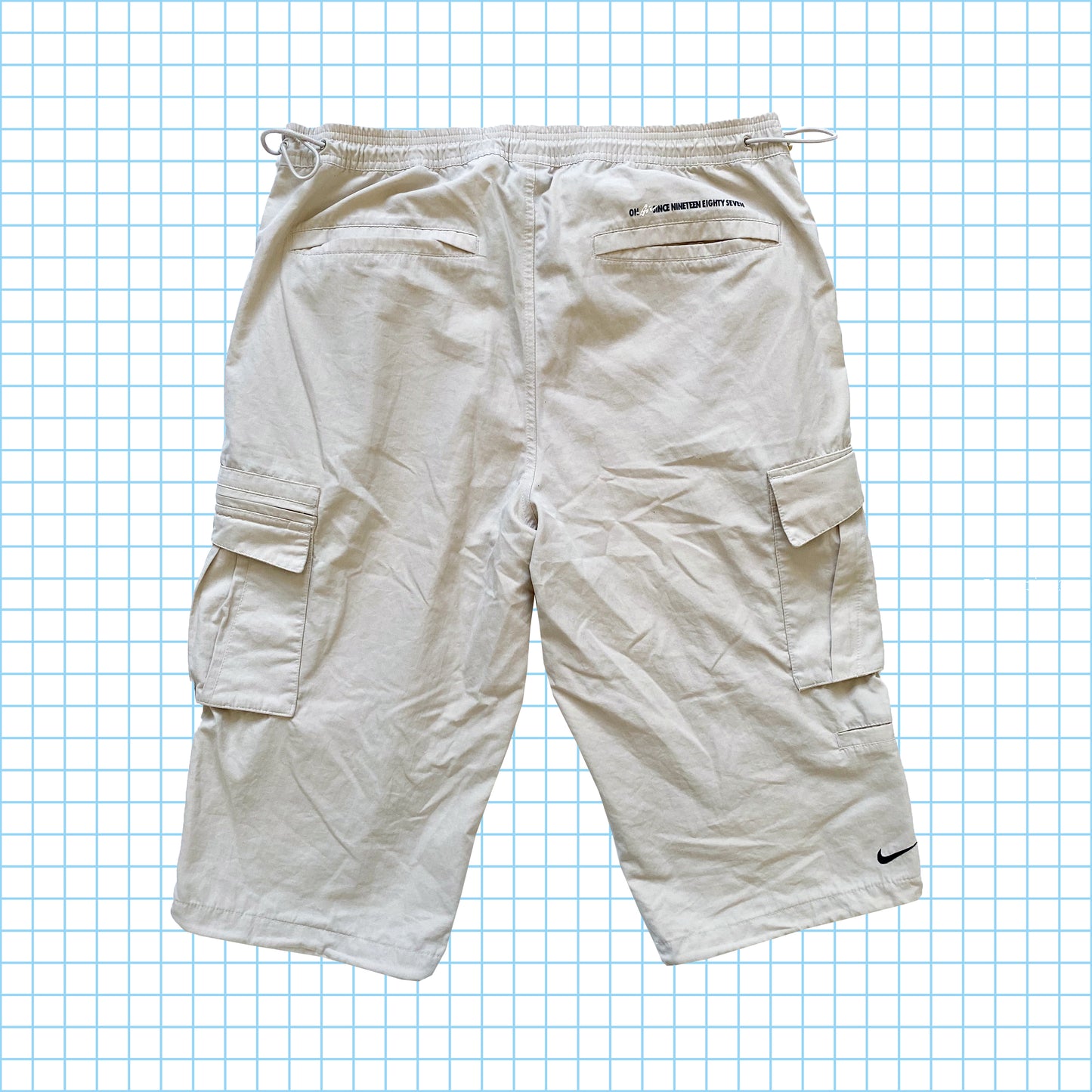 vintage Nike Multi Pocket Cargo Shorts - Petit