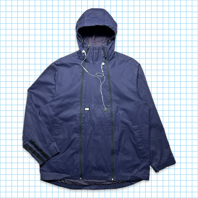 Veste Nike Midnight Navy Ripstop MP3 à double fermeture éclair - Extra Large / Extra Extra Large