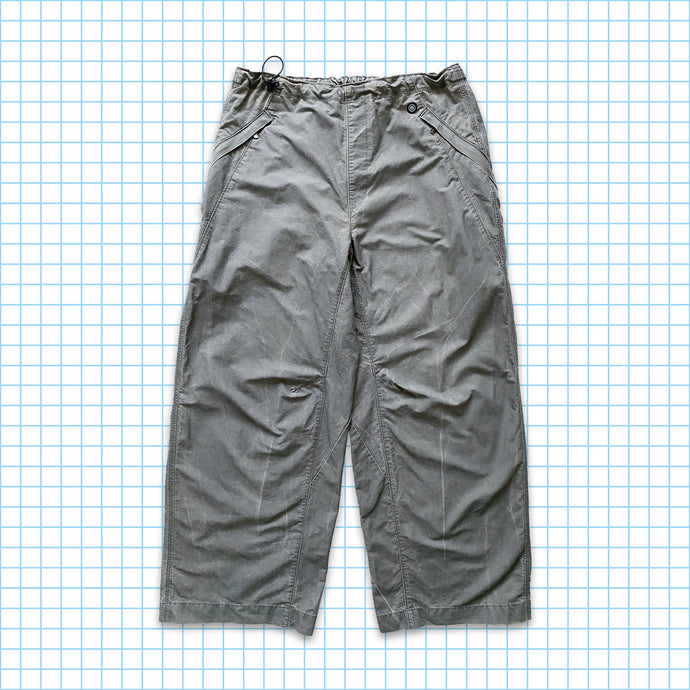 Vintage Nike Marbleised Stone Grey Pants - 34