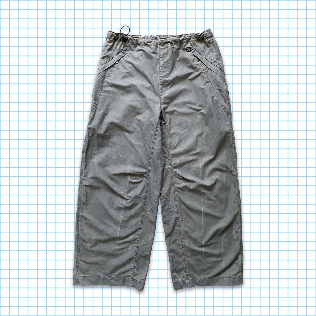 Vintage Nike Marbleised Stone Grey Pants - 34