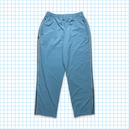 Vintage Nike Baby Blue Mini Swoosh Track Pant - 34" - 38" Waist