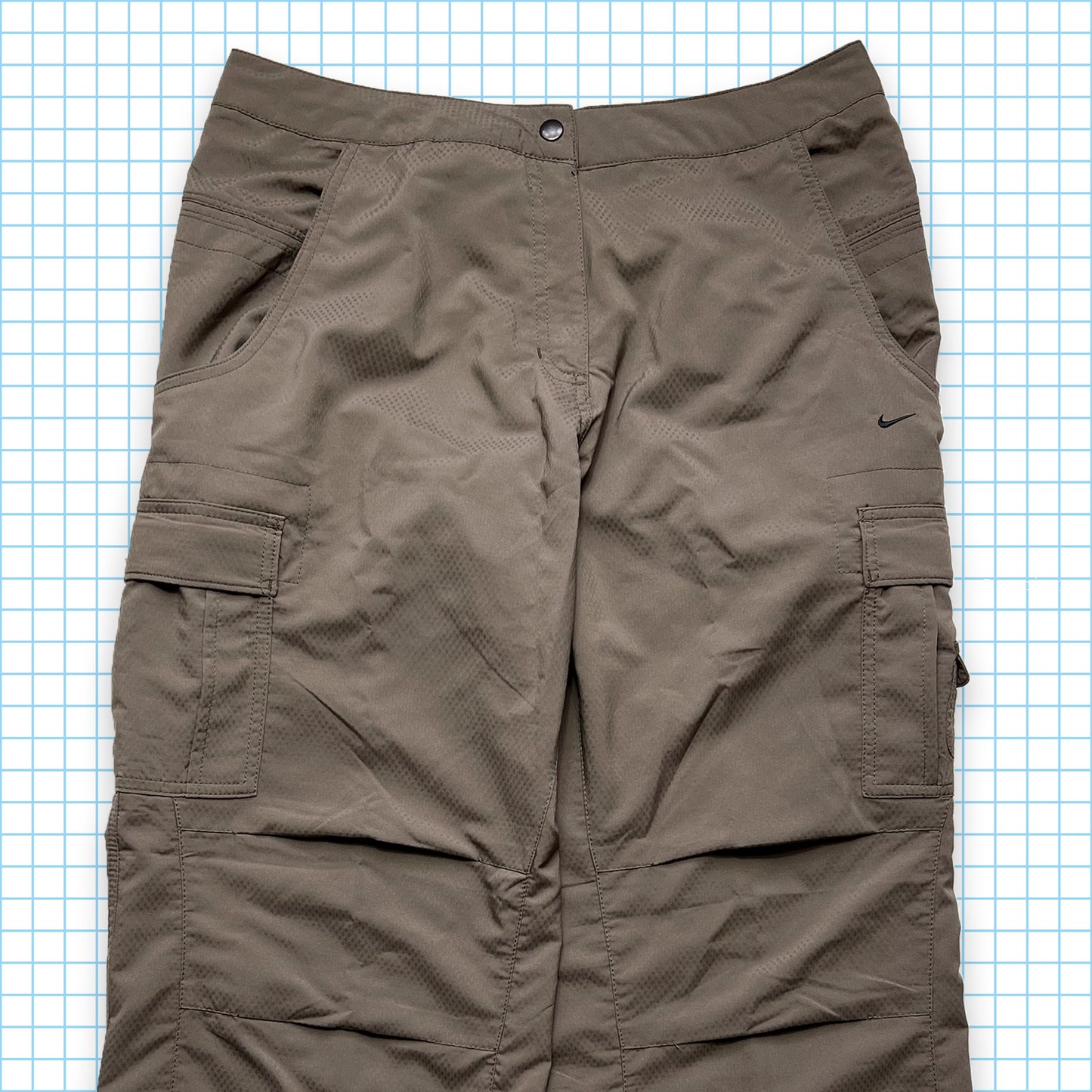 Nike Multi Pocket Baggy Nylon Cargo Pant - Multiple Sizes