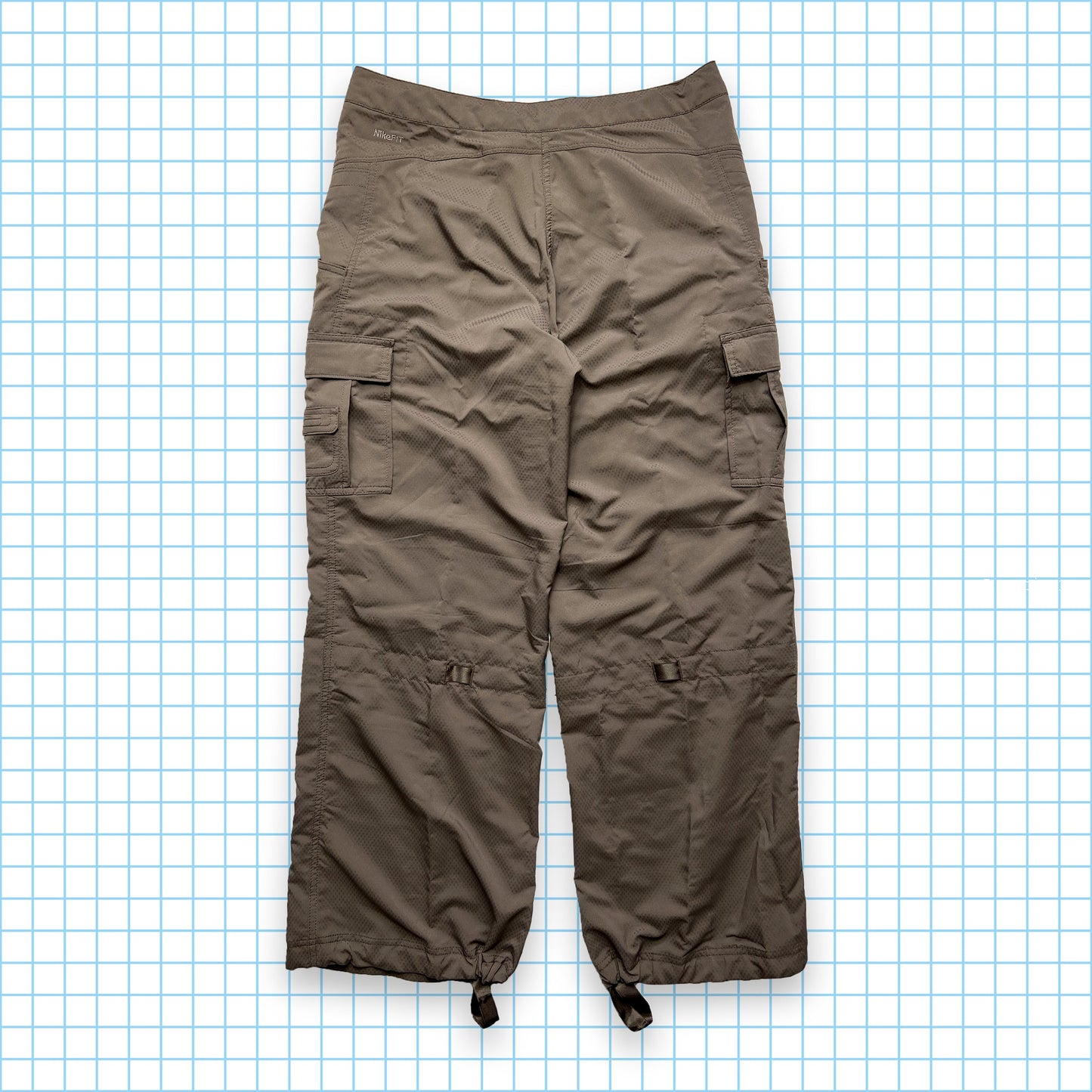 Nike Multi Pocket Baggy Nylon Cargo Pant - Multiple Sizes
