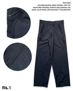 Nike Mobius ‘MB1’ Tonal Black Articulated Soleus Pant - Small